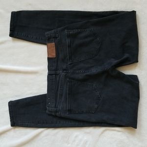 Madewell Skinny Skinny Charcoal Gray-Black Jeans Size 27